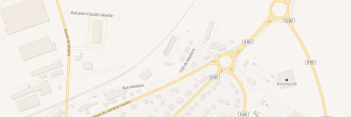 Plan du 21 Cité de Mesliers à Illiers-Combray