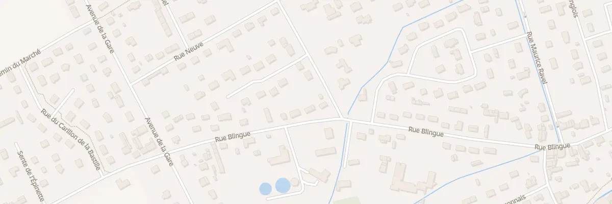 Plan du 1674 Rue Blingue à Romilly-sur-Andelle