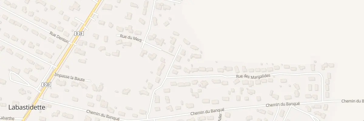 Plan du 7 Rue des Margalides à Labastidette