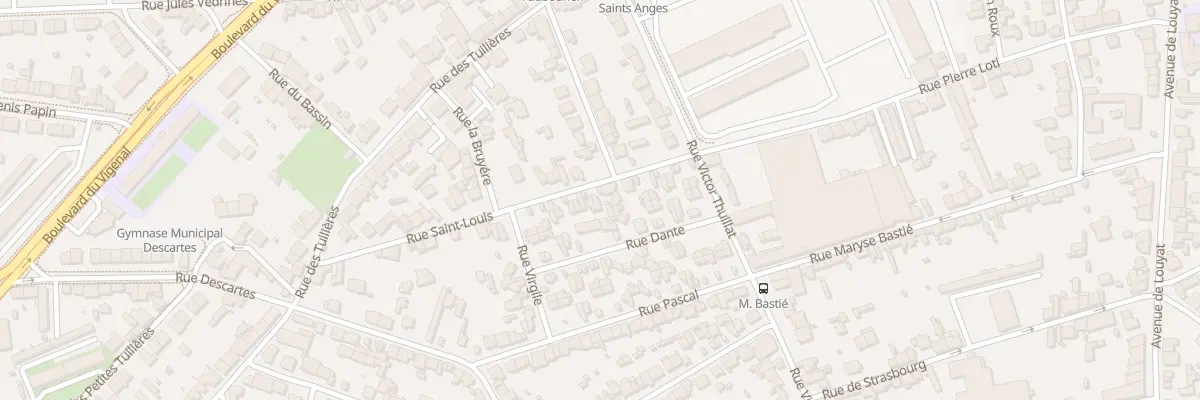 Plan du 19 Rue Saint Louis à Limoges