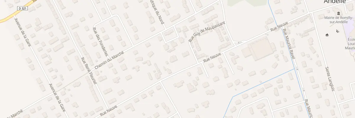 Plan du 20 Rue Neuve à Romilly-sur-Andelle