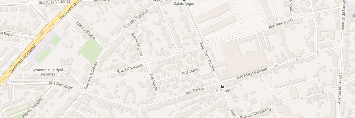 Plan du 17 Rue Saint Louis à Limoges