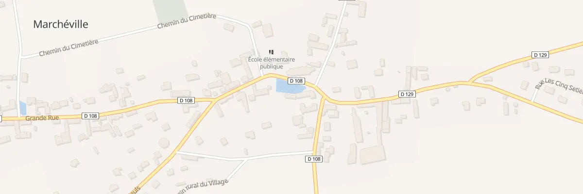Plan du 3 Pl de l’Eglise à Marchéville