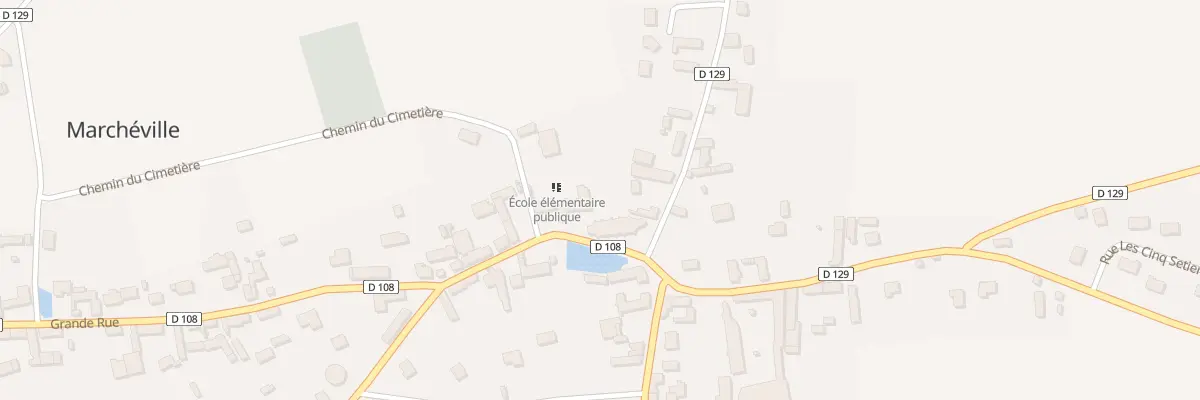 Plan du 6B Pl de l’Eglise à Marchéville