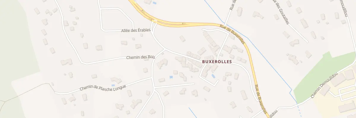 Plan du 8 Buxerolles à Couzeix