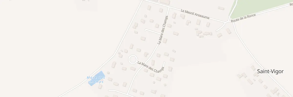 Plan du 55 La Mare des Champs à Saint-Vigor