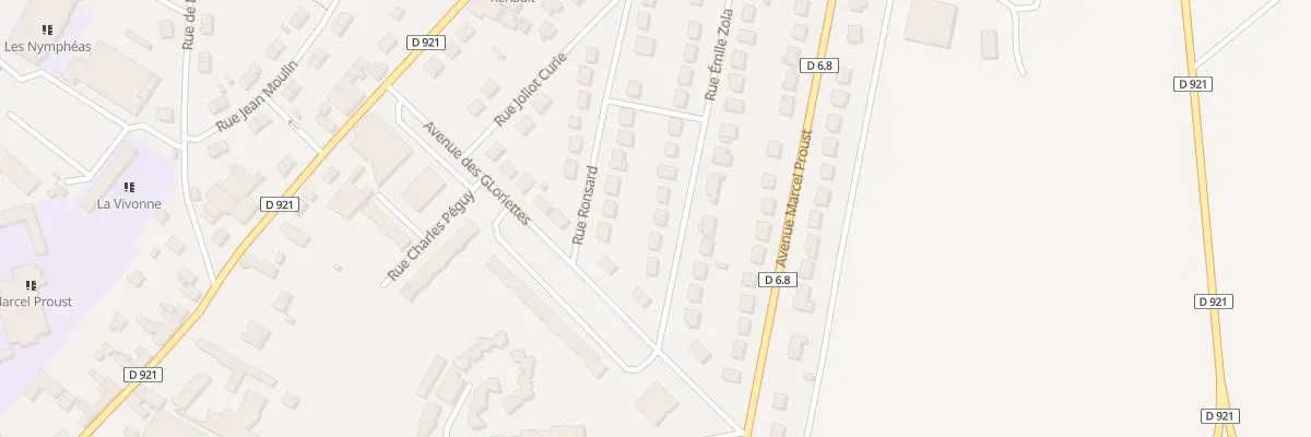 Plan du 5 Rue Emile Zola à Illiers-Combray