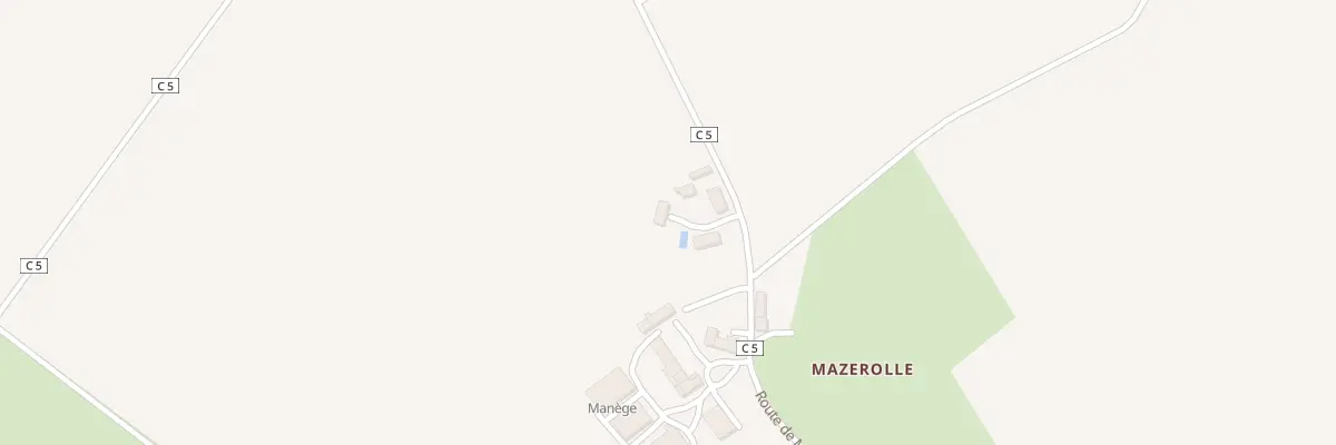 Plan du 5132 Mazerolle à Saulnay