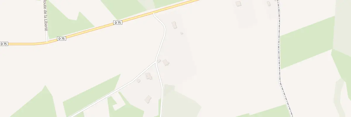 Plan du Chatain à Payzac