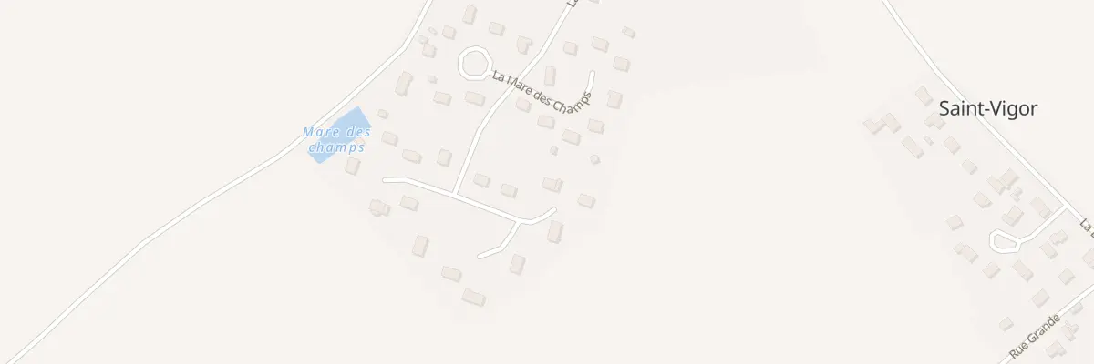 Plan du 32 La Mare des Champs à Saint-Vigor