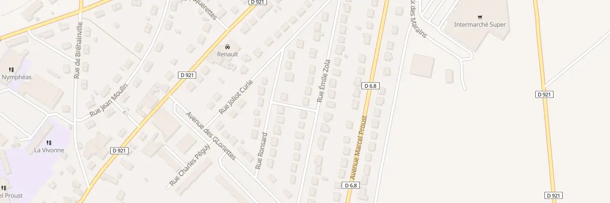 Plan du 15 Rue Emile Zola à Illiers-Combray