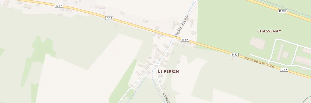Plan du 4 Rte du Perrin à Angé