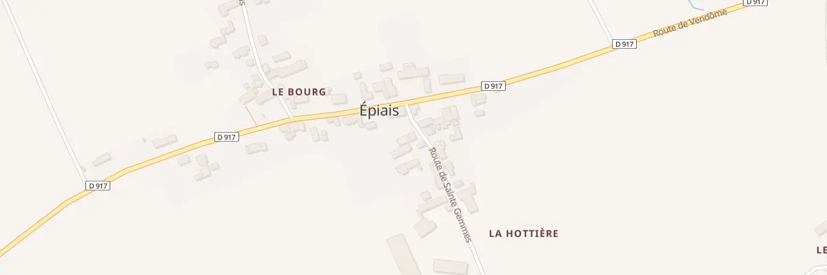 Plan du 2 Rte de Sainte Gemmes à Épiais