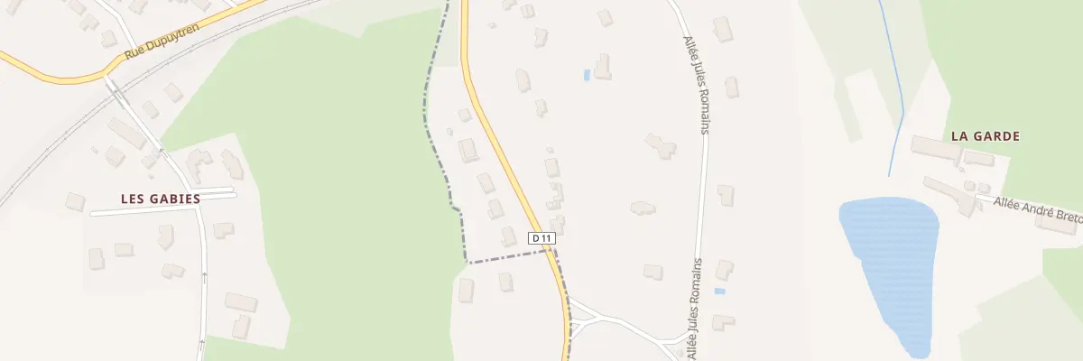 Plan du 271A Rue de Nexon à Limoges