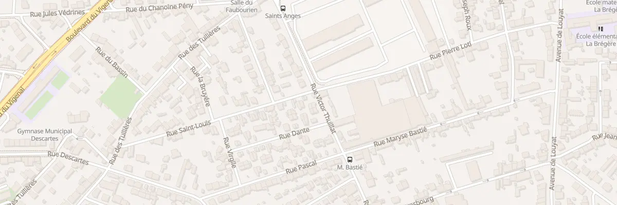 Plan du 3 Rue Saint Louis à Limoges