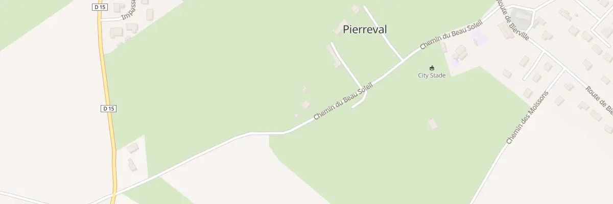 Plan du 6055 Le Bourg à Pierreval