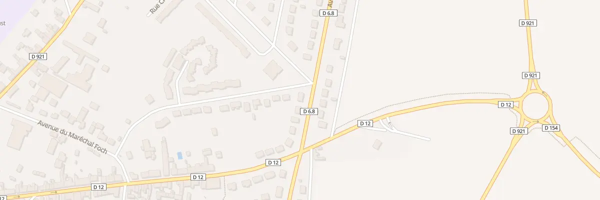 Plan du 7 Av Marcel Proust à Illiers-Combray