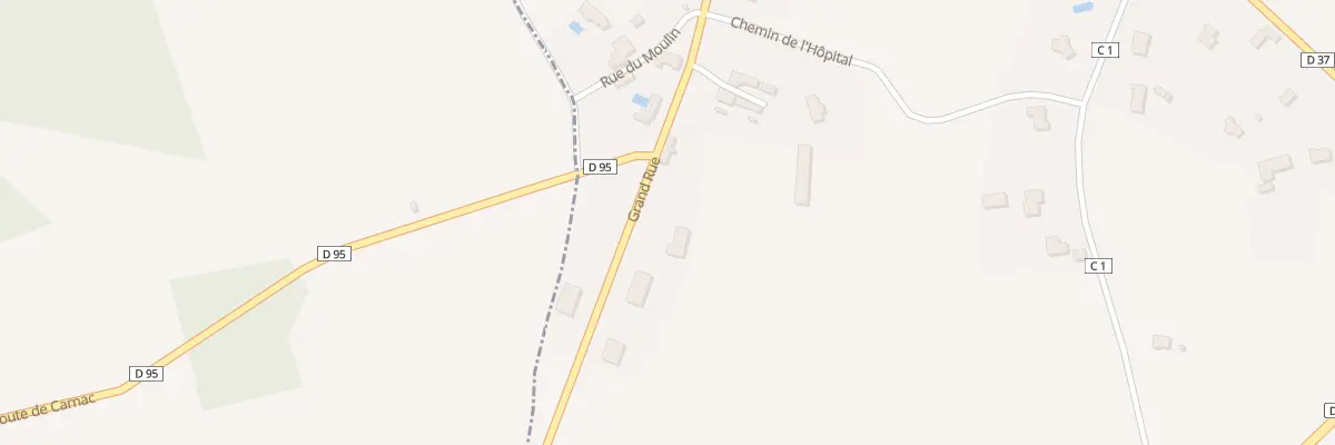 Plan du 615 Grand’Rue à Sauzet
