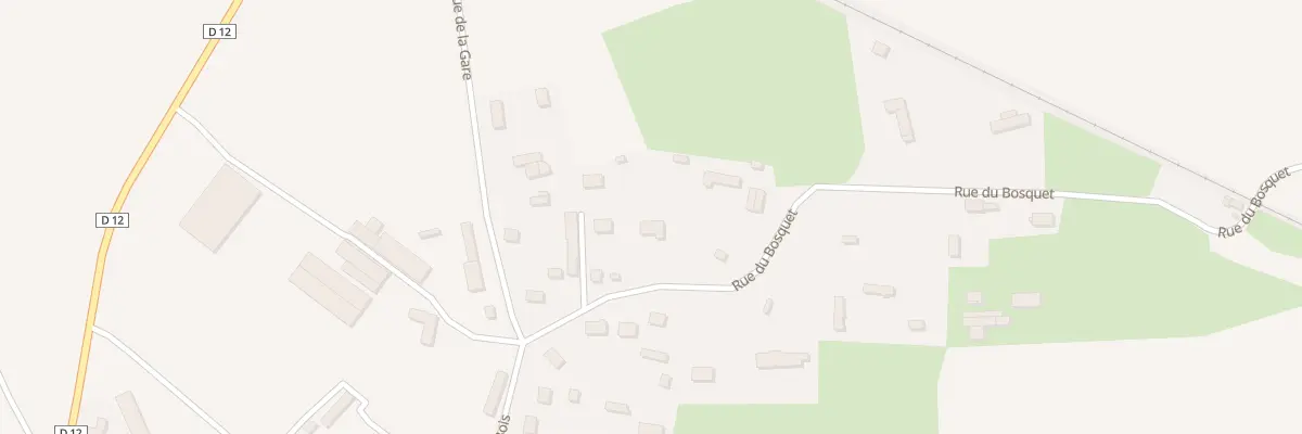Plan du 95 Rue du Bosquet à Critot