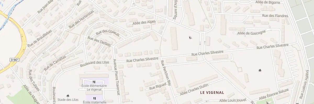 Plan du 58 Rue Charles Silvestre à Limoges