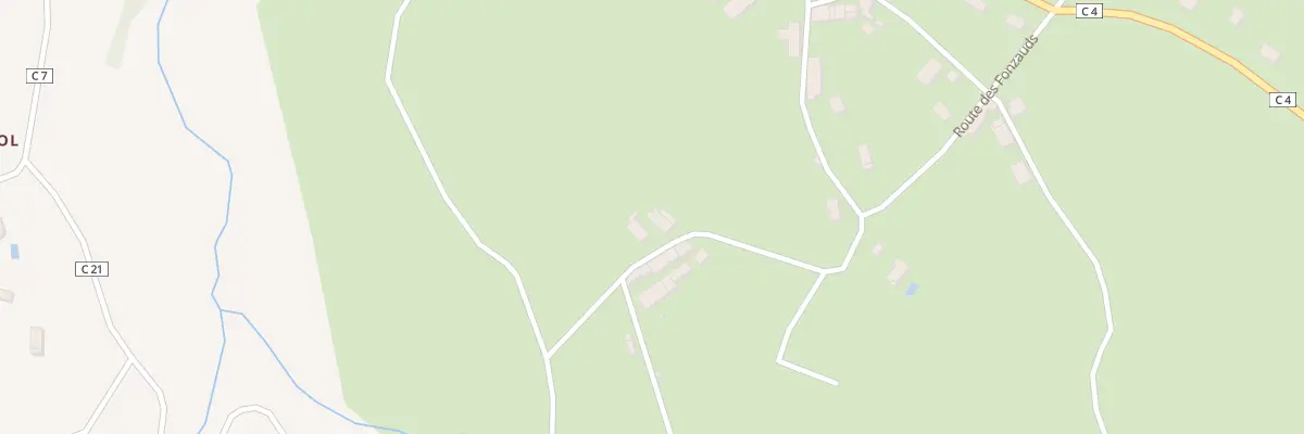 Plan du 38 Rte de Boissac à Solignac