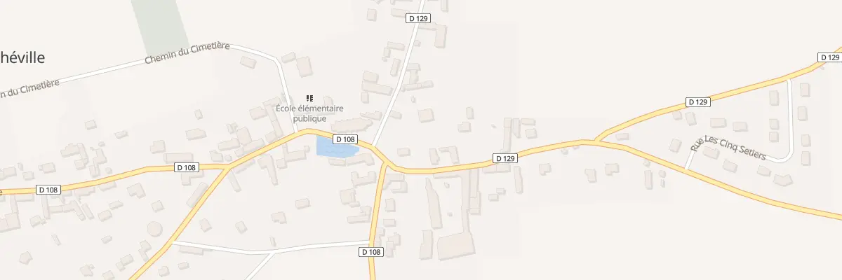 Plan du 2 Rue de la Mare Bénite à Marchéville