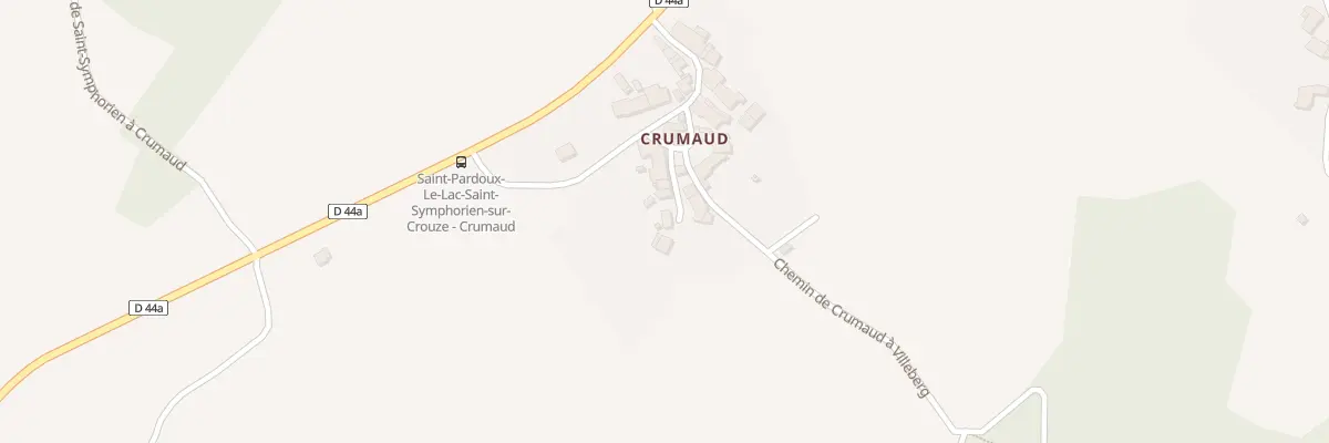 Plan du 5094 Crumaud à Saint-Pardoux-le-Lac