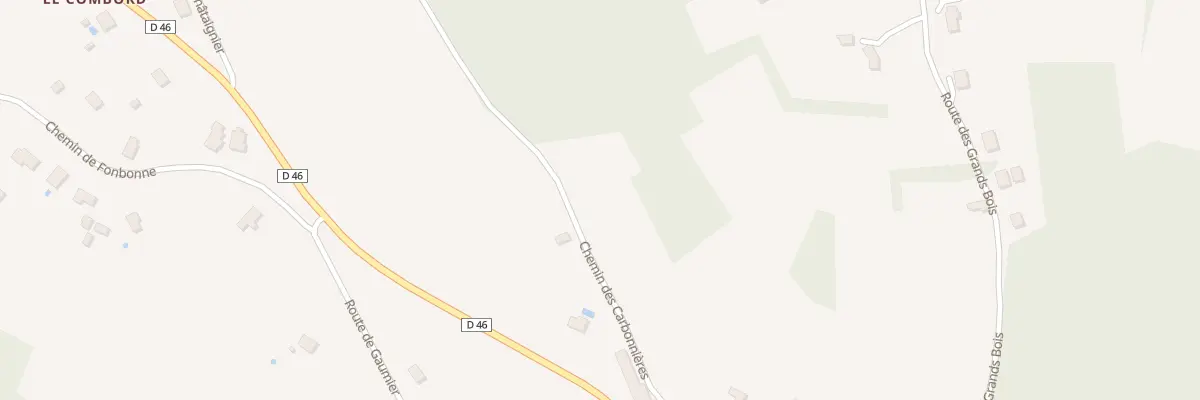 Plan du 322 Che des Carbonnières à Saint-Martial-de-Nabirat