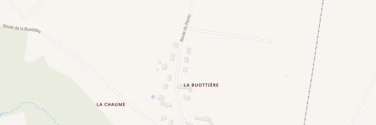 Plan du 1T Rte de la Buottière à Angé
