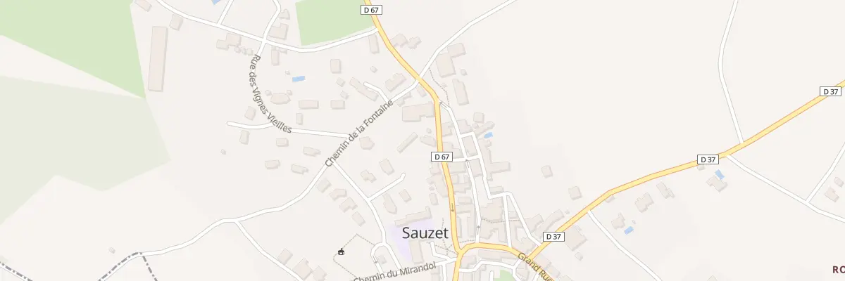 Plan du 129 Rte de Prayssac à Sauzet