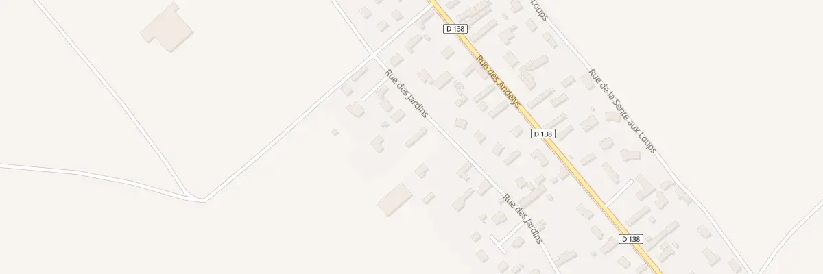 Plan du 563 Rue des Jardins à La Neuville-Chant-d’Oisel