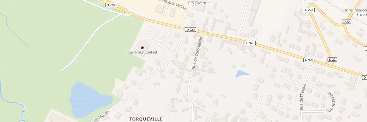 Plan du 41 Rue de Torqueville à Envermeu