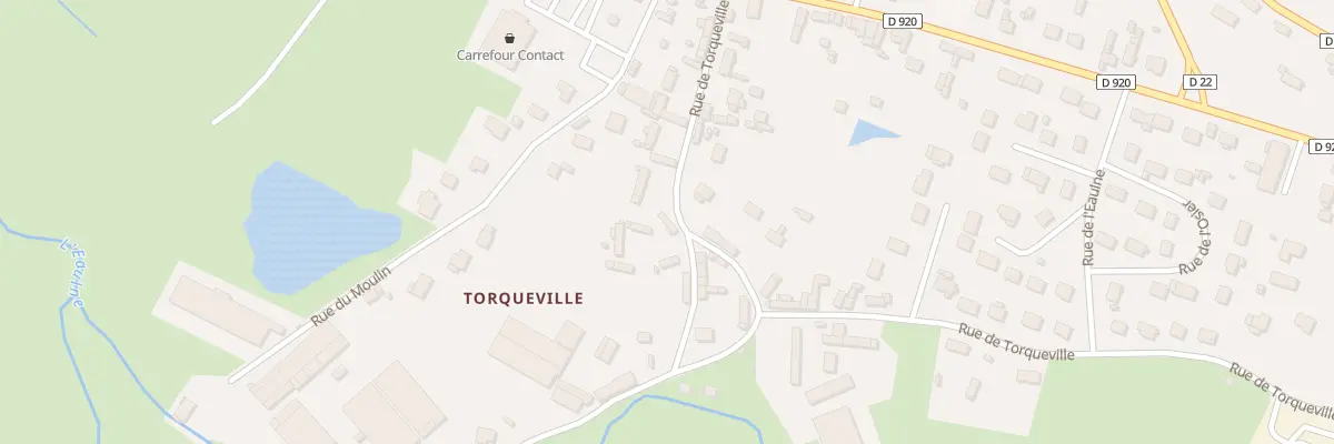 Plan du 35 Rue de Torqueville à Envermeu