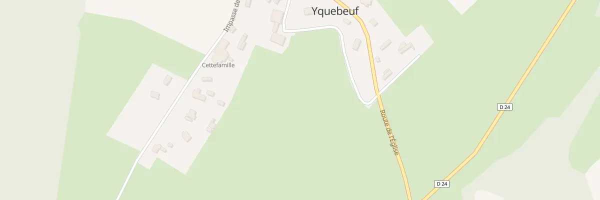 Plan du 430 Rue de l’Eglise à Yquebeuf