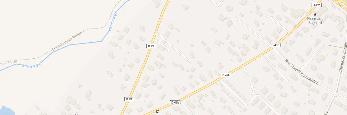 Plan du 25B Av de Bouquier à Lavernose-Lacasse