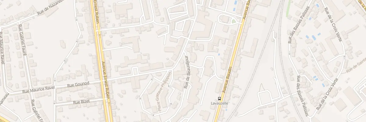 Plan du 45 Rue Pierre Brossolette à Limoges
