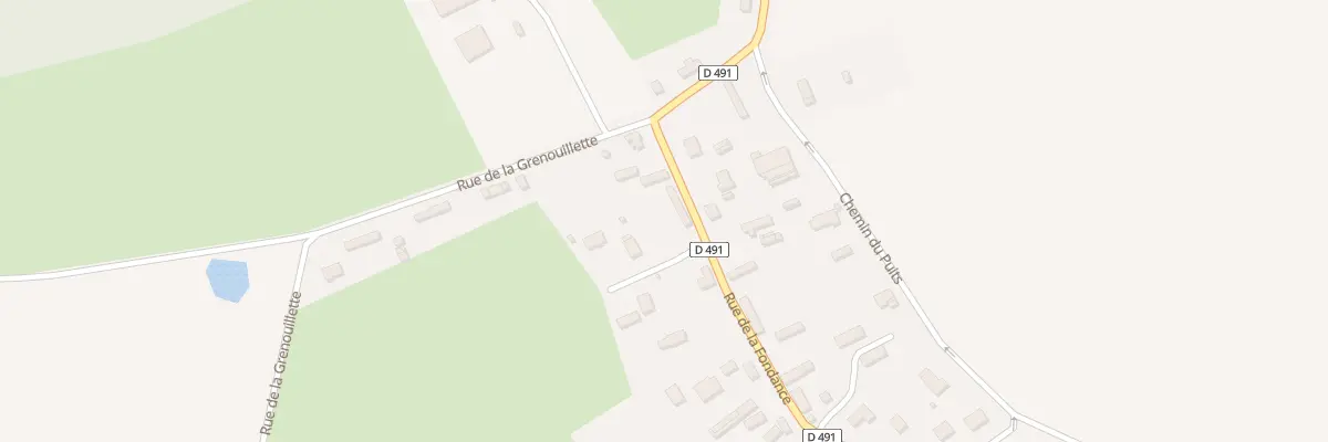 Plan du 1539 Rue de la Fondance à Bois-d’Ennebourg