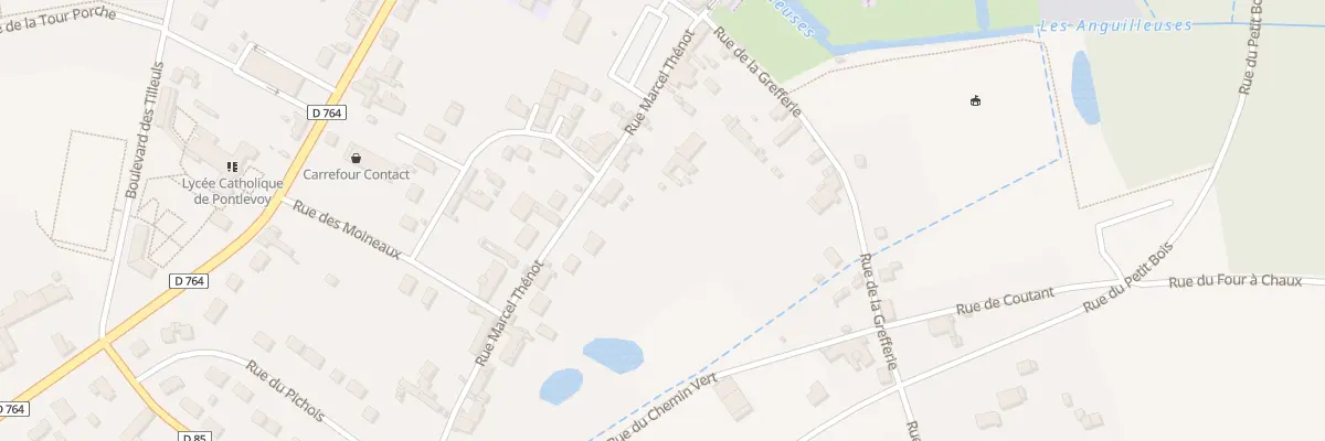 Plan du 19 Rue Marcel Thénot à Pontlevoy