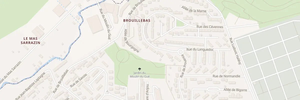 Plan du 58 Rue des Cévennes à Limoges
