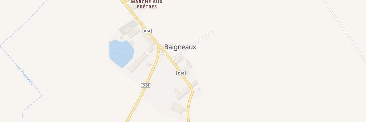 Plan du 1 Rte de Rhodon à Oucques La Nouvelle