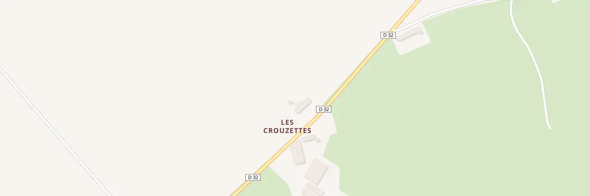 Plan du 1 Les Crousettes à Lignac