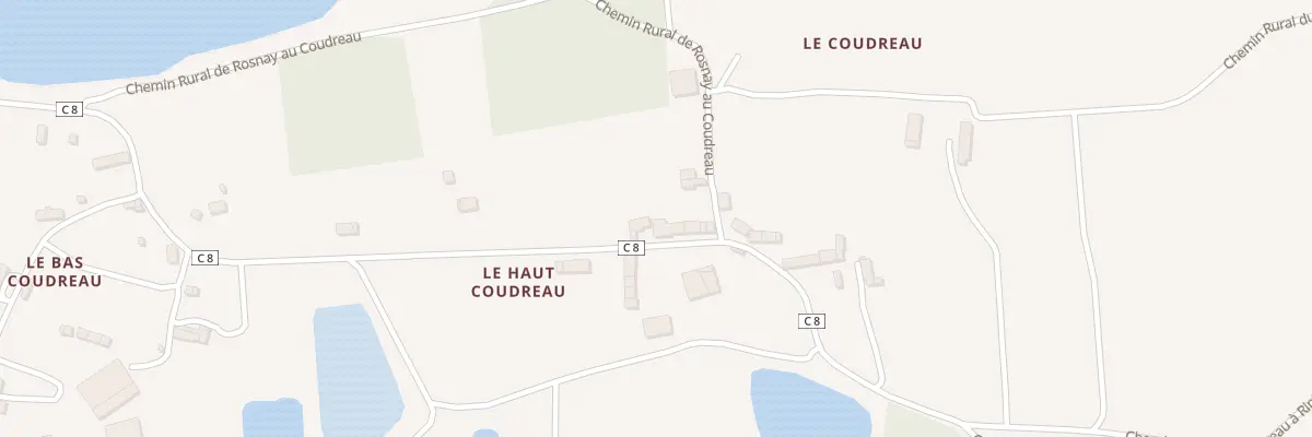 Plan du 21 Le Haut Coudreau à Rosnay
