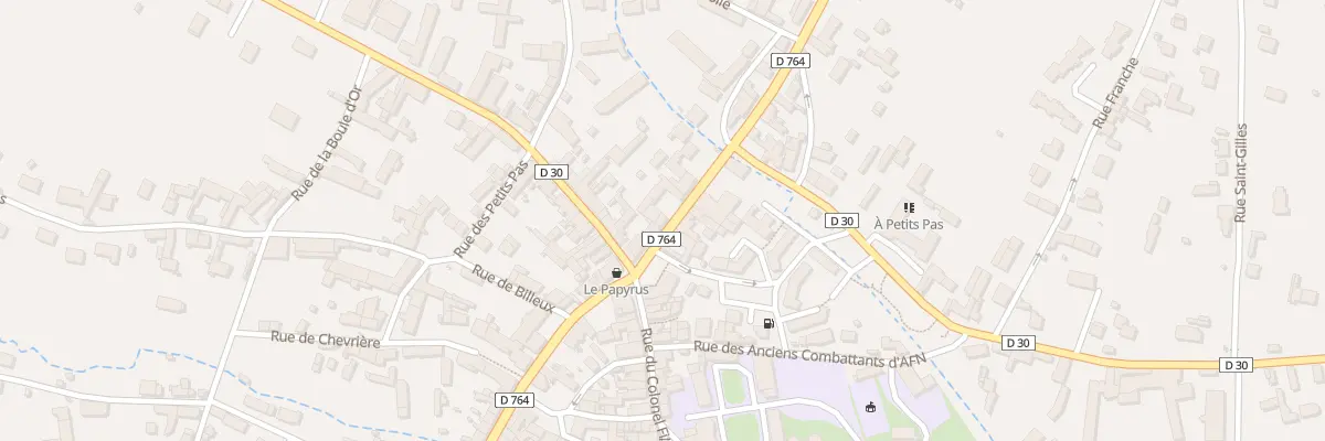 Plan du 7B Rue de Blois à Pontlevoy