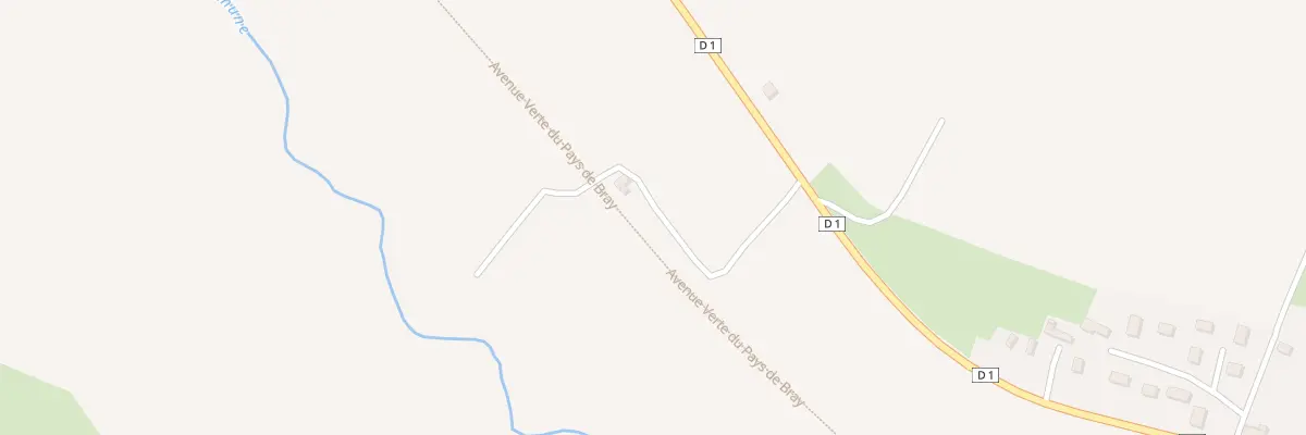 Plan du 2 Rte de Dieppe à Saint-Vaast-d’Équiqueville