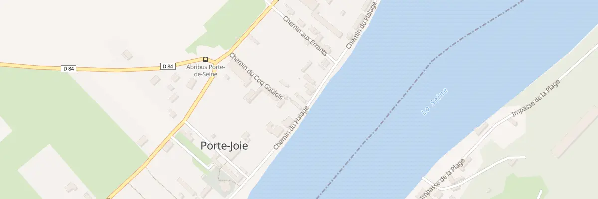 Plan du 10 Chem du Halage à Porte-de-Seine