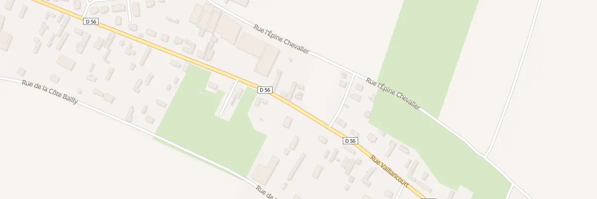 Plan du 1191 Rue Vaillancourt à Saint-Nicolas-d’Aliermont