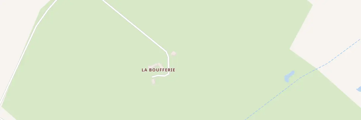 Plan du 375 La Boufferrie à Orbigny
