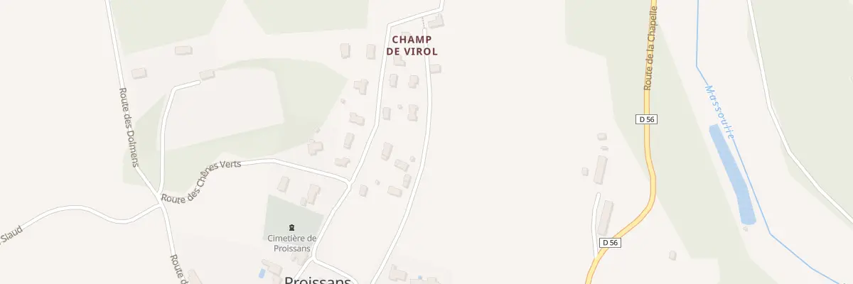 Plan du 45B Champ de Virol à Saint-Cybranet