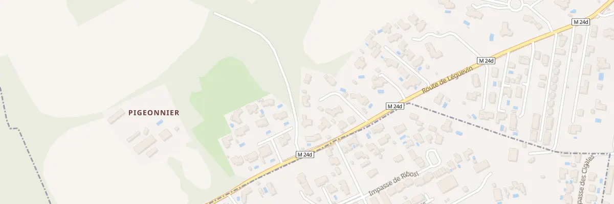 Plan du 4 Imp du Petit Mayrou à Pibrac
