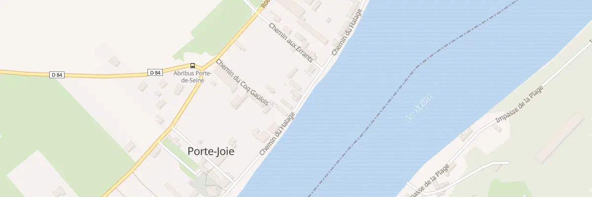 Plan du 11 Chem du Halage à Porte-de-Seine